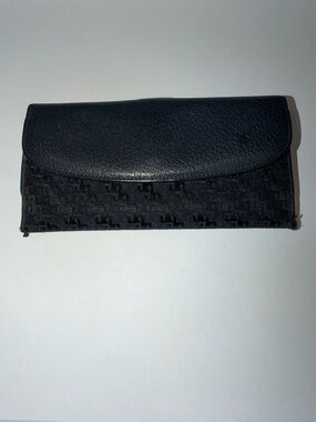 Vintage Gucci Dark Blue Monogram Wallet